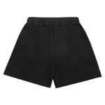 Black SP5DER Cut Sweat Short