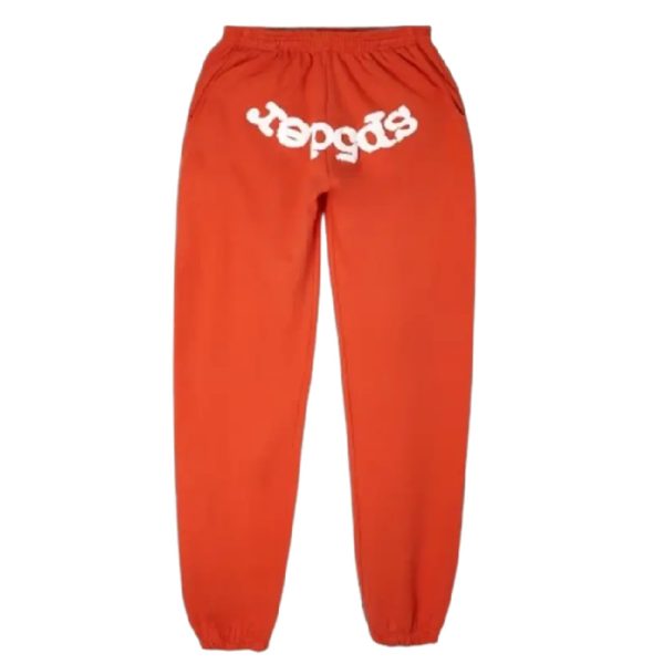 Spider Logo Orange Sp5der Worldwide Tracksuit