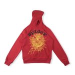 Thug Spider Red Sp5der Hoodie