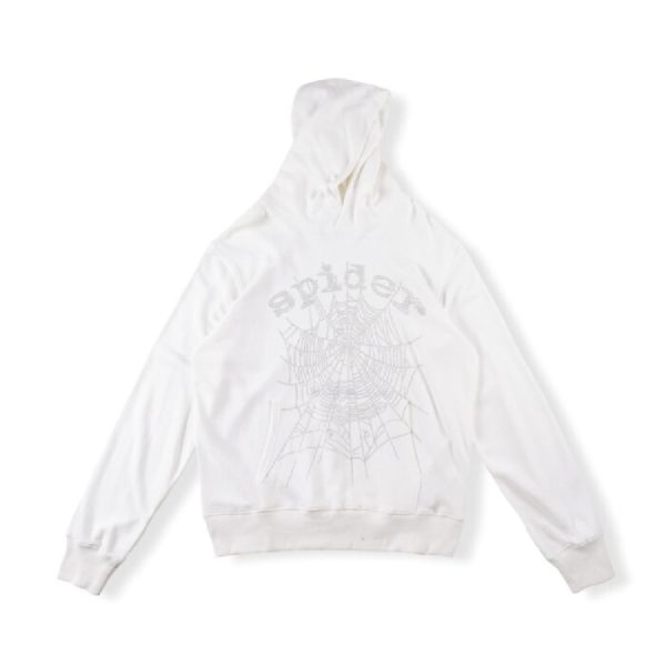 Thug Spider White Sp5der Hoodie