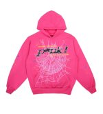 Dark Pink Spider Hoodie