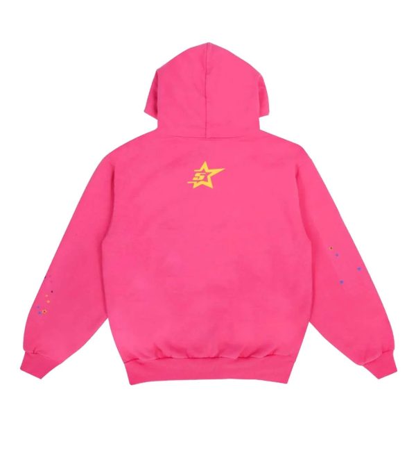 Dark Pink Spider Hoodie