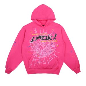 Dark Pink Spider Hoodie