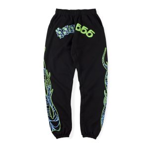 Juice World 999 Black Sp5der Sweatpant