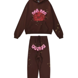 Sp5der 555 555 Brown Tracksuit