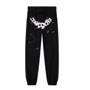 Sp5der Black Sweatpants