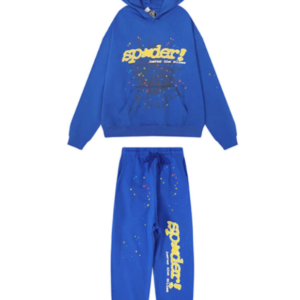 Sp5der Blue Tracksuit