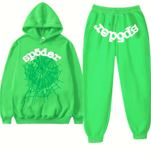 Sp5der Green Tracksuit