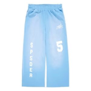 Sp5der Jumbo Sweatpant Vintage Blue