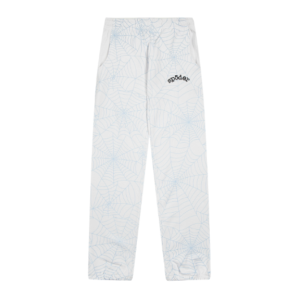 Sp5der Pattern Sweatpant White