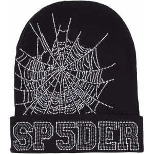 Sp5der Web Beanie Black