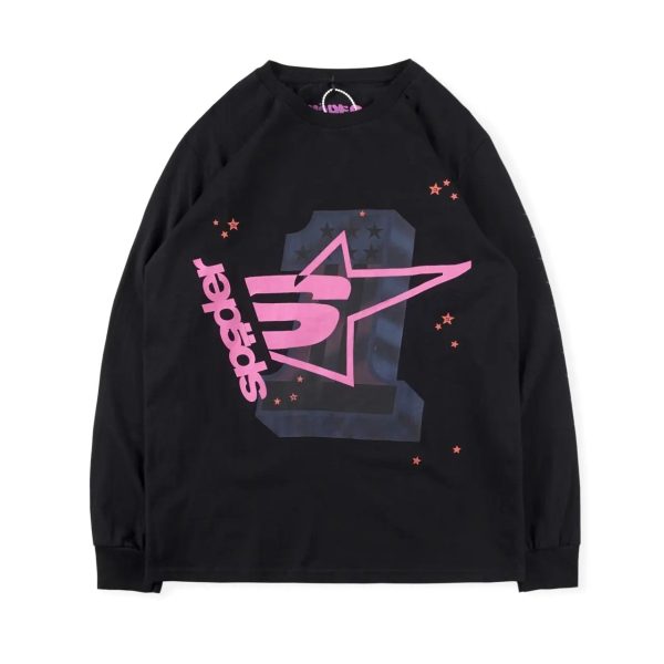 Young Thug Sp5der Harley Davidson Crewneck Black Sweatshirt